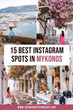 the best instagram spots in mykonos