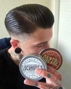 Pomade Hairstyle Men, Hair Pomade Men, Pomade Hairstyle, G Eazy Haircut, Brylcreem Hairstyles, Hair Trends 2015, Androgynous Hair, Hairstyle Men, Back At It Again