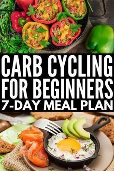 Cycling Food, Carb Cycling Meal Plan, Day Meal Plan, Beginner Meal Planning, 7 Day Meal Plan, Carb Cycling, Food List