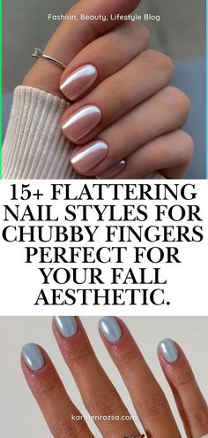 15+ Flattering Nail Styles for Chubby Fingers Perfect for Your Fall Aesthetic. Embrace the fall season with nail styles designed to flatter every hand shape. These chic designs are perfect for adding a touch of elegance to your autumn look. Discover the perfect manicure for your aesthetic.