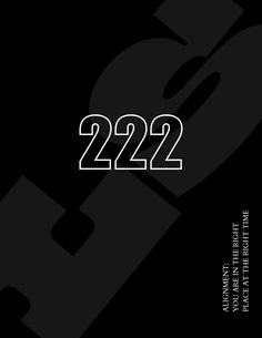 a black and white poster with the number 22 on it