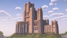 an image of a large castle in the sky