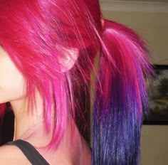 So Cute! Dyed Hair Inspiration, Emo Hair, Hair Dye Ideas, Pretty Hair Color, Scene Hair, Hair Dye Colors, Dye My Hair, Jairzinho