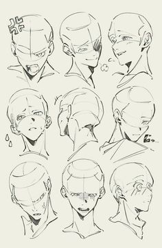 Drawing Face Expressions, 얼굴 드로잉, 얼굴 그리기, Human Anatomy Art, Body Reference Drawing, Concept Art Drawing, A Pencil