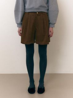 Composition : 100% cottonColor : Brown,BlackCountry of Origin : KOREA Cotton Shorts For Fall, Cotton Shorts With Short Leg For Fall, Cotton Fall Shorts With Short Leg, Cotton Shorts For Workwear In Fall, Cotton Shorts For Fall With Short Leg, Brown Cotton Shorts For Fall, Short Cotton Bottoms For Fall, Fall Cotton Shorts, Casual Brown Winter Shorts