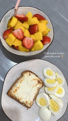 Inspiração de stories com alimentação saudável #alimentacaosaudavel #alimentaçãofitness #saudeebemestar #stories #storiesdoinstagram #storiescriativosideias #frutas #cafedamanha Healthy Lunch Snacks, Tasty Snacks, Healthy Foodie