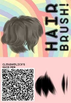 the back side of a woman's head with black hair and text that reads, happy