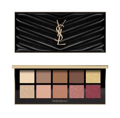 Ysl Cosmetics, Saint Laurent Couture, Ysl Makeup, Yves Saint Laurent Couture, Bronze Tan, Natural Eyeshadow, Metallic Eyeshadow, Neutral Eyeshadow, Best Eyeshadow