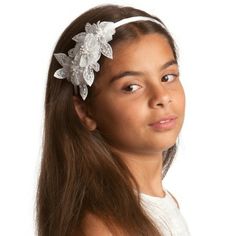 Eloise Blossom Headband For Girls | Andrea's Beau Girls Headband