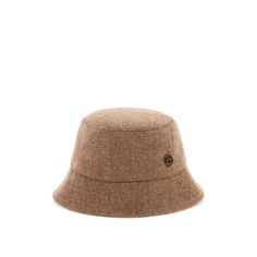 Ruslan Baginskiy Bucket Hat Carfted In Wool-Blend Fabric With Rb Monogram Embroidery On Front. Cotton Lining. The Item In Picture Is A Size S. Material: 80% Wo, 20% PlMade In: UcrainaColor: BrownCollection: Fall - Winter 2022Bct09 Wp Rwrb Rb Monogram, Monogram Embroidery, Bucket Hat, Wool Blend, Fall Winter, Monogram, Women Accessories, Embroidery, Wool