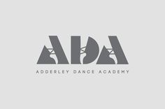 the logo for adel dance academy