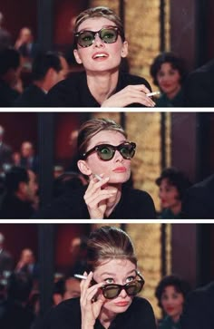 Audrey Rich Aunt, Katherine Hepburn, Wearing Sunglasses, 인물 사진