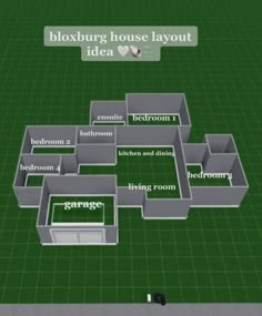 an interactive floor plan for a house with lots of rooms and bathrooms on the ground