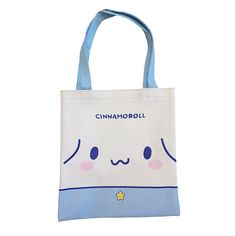 New, Never Used (Nwot) Cinnamoroll Tote. Faux Leather, Nylon Liner Inside, With Velcro Closure, No Gusset Tote Bag. Great Quality, Durable And Super Cute! Approx: L: 12.5" In W:12" Handle From Bag 9" New To Poshmark? Sign Up And Enter Code Twolittlethann And Receive $10 Off Your First Order! Sign Up With My Code And Receive $10 Off This Item! Large Capacity Kawaii White Shoulder Bag, White Large Capacity Kawaii Shoulder Bag, Large Capacity White Kawaii Shoulder Bag, White Kawaii Large Capacity Bag, Kawaii Large Capacity White Bag, Large Capacity Kawaii White Bag, Large Capacity White Kawaii Bag, Trendy Bags With Cartoon Print For Daily Use, Trendy Cartoon Print Bags For Daily Use