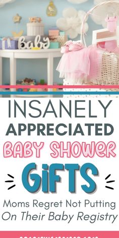 Don't miss out on these game-changing baby shower gifts! Discover 72 items seasoned moms swear by but often forget to add to their registry. From sanity-saving gadgets to unexpected essentials, we've got the inside scoop on what you'll really need. Want to be the most prepared new mom on the block? Learn which gifts will make you say, "Why didn't I think of that?" See the full list and level up your baby registry game! Baby Shower Registry List, Baby Shower Gift Essentials, Baby Shower Registry, Baby Shower Items