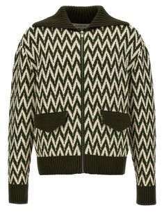 Lanvin 'curb Chevron' Cardigan | italist Cardigans For Men, Chevron Sweater, Lanvin Men, Jeanne Lanvin, Knitwear Cardigan, T-shirt Polos, Black Cardigan, Lanvin