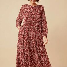 This Beautiful Hayden L A Dress Is Perfect For Any Occasion. The Textured Floral Pattern And Cottage Core Style Give It A Charming And Elegant Look. The Dress Features A Round Neckline, Long Sleeves, And A Pullover Closure For Easy Wear. It Comes In A Size 3xl And Is Made Of High-Quality Polyester Material That Is Both Comfortable And Durable. The Dress Is Fully Lined And Has Pockets For Added Convenience. Its Vibrant Multicolor Design Is Sure To Make You Stand Out In Any Crowd. The Dress Is Per Cottage Core Style, Floral Cottage, Cottage Core, Easy Wear, Polyester Material, Round Neckline, Floral Pattern, The Dress, Cottage