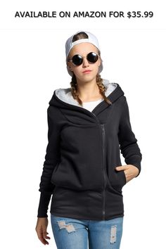 Women Fashion Casual Large Warm Hood Long Sleeve Solid Pullover Hoodies ◆ AVAILABLE ON AMAZON FOR: $35.99 ◆ Material-- Made of durable fabric, cotton + polyester, soft, warm and comfortable to wear Women Fashion Casual, Winter Hoodies, Discount Sale, Warm Jacket, Hooded Coat, Womens Fashion Casual, Fabric Cotton