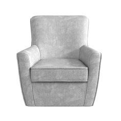 Binx Swivel Accent Chair - Gray - 1-Seater Small Accent Chair, Modern Chair Design, Compact Armchair, Chair Design Modern, Chair For Living Room, Small Accent Chairs, Swivel Accent Chair, Modern Chair, Curved Back