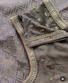 Blouse Aari Work Design, Blouse Aari Work, Blouse Designs Aari Work, Blouse Maggam Work, Aari Design, Simple Work