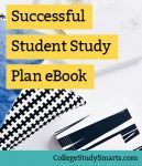 a student study plan is shown with the text, successful student study plan e - book