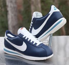 Nike Men Outfit, Nike Cortez Outfit, Cortez Nike, Midnight Navy, Nike Cortez, Men Boys, Boy Fashion, Mens Clothing Styles, Nike Men