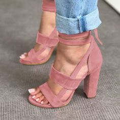 Beige Pumps, High Heel Dress, Sandals Strappy, Pink High Heels, Gorgeous Heels