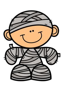 an image of a cartoon character with bandages on his head and arm, sitting down