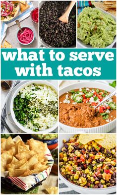 what to serve with tacos and other mexican food that you can make at home