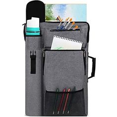 Art Portfolio Case 18 X 24,art Portfolio With Backpack & Tote Bag For Artwork,medium Art Case Size(Grey). Description and features 【ART PORTFOLIO CASE 18 x 24】:Art Portfolio Case With Fabric Shoulder,Can Handled & Shoulder the Art Portfolio Backpack,Convenient For Artwork Drawing.Remark:This item is not suitable for people under 12 years old 【ART PORTFOLIO BAG】:Portfolio Folder For Artwork,1 Main Bag Can Fit In Size 18”x24” For Artist Backpack,4k drawing board Or 8k Sketchbook. 1 Small Pouch, 1 Large Pouch, 1 Mesh Pocket,1 Outdoor sketching easel(ex:2k). 【DRAWING PORTFOLIO CASE】: Our Artist Portfolio Backpack Is Large Enough To Hold A Laptop And Other Art Supply Bag. Is The Perfect Artist & Architecture Tote Bag for Their Art Portfolio. 【ART BACKPACK FOR ARTIST】:The Artist Bag Is Made Of D Art Bag Supplies, Architecture Bag, Bag For Artist, Artist Backpack, Artist Vibes, Art Backpack, Artist Bag