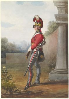 Scottish Warrior, French Life, Horse Guards