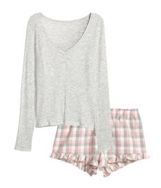 Pijamas Women, Pajama Fashion, Pajama Outfits, Pajama Top, Mode Inspiration