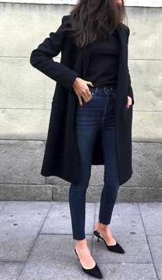 Fashion Look Featuring Jeans Diy, Mode Inspo, Business Casual Outfits, Looks Style, Outfits Casuales, Street Styles