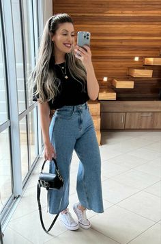 Outfits Con Jeans, Look Jean, Casual Chic Outfit, Basic Outfits, Mode Inspiration, Style Outfits