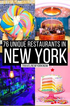 76 Unique Restaurants in NYC that You Must Visit + Secret Local Tips Little Italy Nyc, Unique Bars, Fun Restaurants In Nyc, Cool Restaurants, Kids Restaurants, Restaurants In New York City, New York City Christmas, Nyc Travel Guide, Restaurants In New York