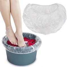 PRICES MAY VARY. 【What You Get】-- The package includes 100PCS of Spa Disposable Liners for feet are packed in this package, which is enough to meet your long time use and replace needs. 【Great Material】-- Made of sturdy plastic material with an elastic band make it more film, high temperature resistant, tough, and not easy to break, bringing you a relaxing foot bath experience. We believe that your clients will love this feeling while they enjoy a relaxing Foot Spa. 【Perfect Experience】-- Crafte Foot Pedicure, Clean Bathtub, Massage Center, Foot Mask, Foot Soak, Foot Spa, Hotel Home, Beauty Center, Spa Tub