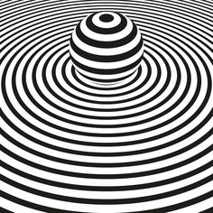 an abstract black and white background with circular lines in the center, forming a spiral pattern