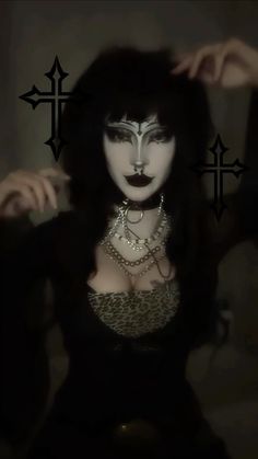 #goth #gothic #gothmakeup #makeup #gothgoth #gothclothes #tradgoth #tradgothmakeup #halloween Everyday Trad Goth Makeup, Goth Drag Makeup, Casual Trad Goth Makeup, Trad Goth Makeup Dark Skin, Trad Goth Eye Makeup, Tradition Goth Makeup, Maquillage Goth, Trad Goth Makeup, Dark Gothic Fashion