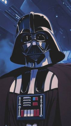 darth vader from the star wars cartoon