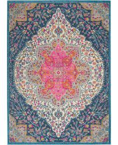 in stock Persian Paisley, Purple Rugs, French Boho, East Boston, Floral Rugs, Nourison Rugs, Porch Rug, Boho Rugs, Beautiful Office