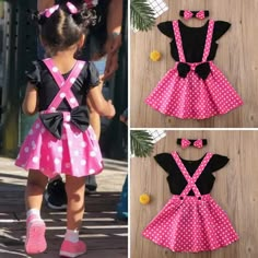 Dress Summer Outfits, Minnie Mouse Costume, Mouse Dress, Headband Outfit