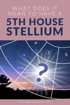 the cover of what does it mean to have a 5th house stellarm? with an image