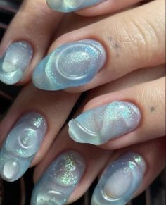 Fairy Aesthetic Nails, Fairycore Nails, Nails Emo, Nails Xoxo, Nails Charms, No Ordinary Girl, Grunge Fairycore, Aesthetic Nails, Nails Aesthetic