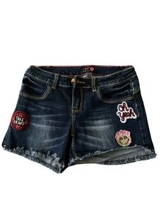 Denim Shorts Kids Girls with Cute Design Size 28. This is in very good condition, good for girls age 10-12 Age 10, Kids Shorts, Cute Design, Cute Designs, For Girls, Denim Shorts, Womens Shorts, Best Deals, Design