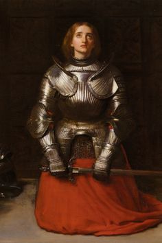 a painting of a man dressed in armor