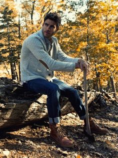 Fall Mens Fashion Rugged Mountain, Man In Suit, Mens Fashion Sweaters, Mountain Men, Mountain Style