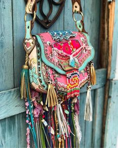 Bohemia Style Tassel Bag Hippie Elegante, Look Hippie Chic, Bohemian Purse, Look Boho Chic, Boho Styl, Boho Mode, Estilo Hippy, Bohemia Style