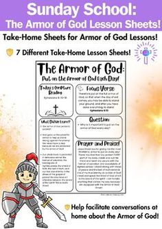 the armor of god lesson for kids