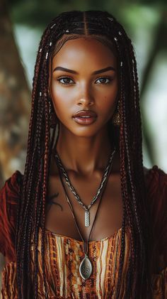 Black Woman Braids, Person Posing, Woman Braids, Braiding Hair Colors, Braided Dreadlocks, Boho Knotless, Simple Ponytails, Pretty Braided Hairstyles, New Hairstyle