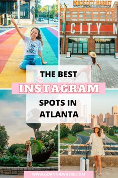 The Most Instagrammable Places in Atlanta (with Exact Locations) - GoAnnieWhere Atl Photoshoot Locations, Things To Do In Atlanta Georgia, 40th Photoshoot, Atlanta Weekend, Atlanta Travel Guide, Cosplay Studio